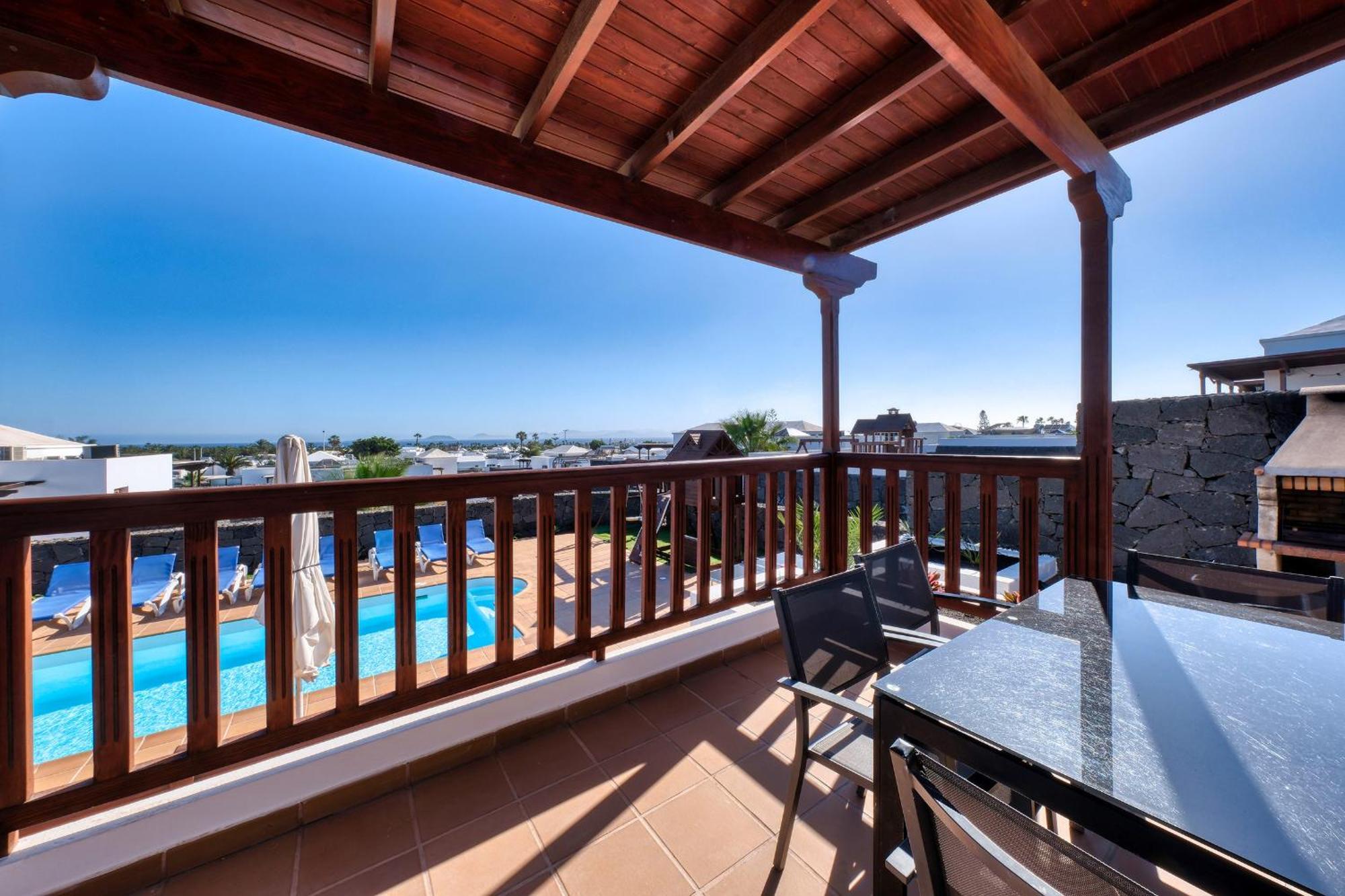 Villa Flavia-Private Pool, Jacuzzi, Sea Views プラヤ・ブランカ エクステリア 写真